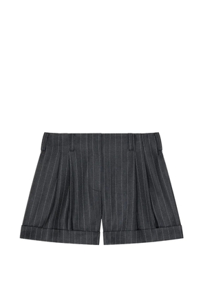 Givenchy pinstripe pleated shorts - Grey