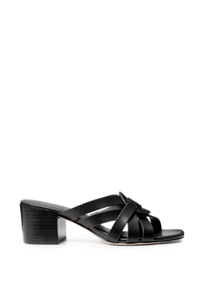 Michael Kors Erika logo-plaque sandals - Black