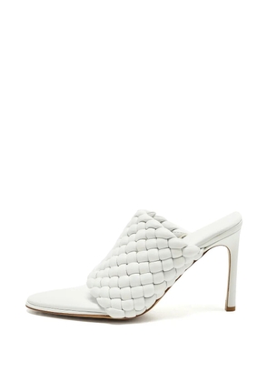 Bottega Veneta Pre-Owned Lido woven sandals - White