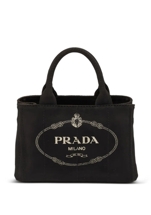 Prada Pre-Owned small Canapa tote bag - Black