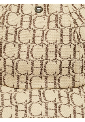 Carolina Herrera Vintage monogram baseball cap - Neutrals