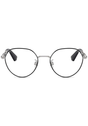 Burberry Eyewear round-frame glasses - Black