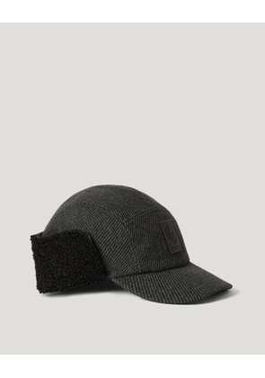 Belstaff Unisex Trail Hat Wool Charcoal Size One