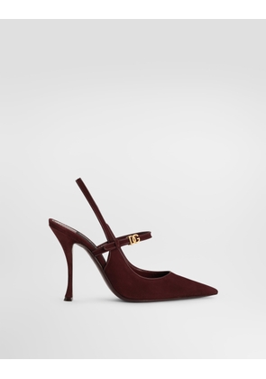 Dolce & Gabbana Slingback - Woman Pumps And Slingback Bordeaux 39