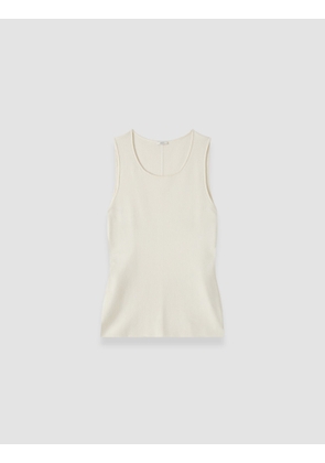 Rana Silk Stretch Tank Top - L