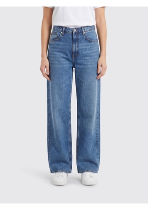 PATRIZIA PEPE Cotton Denim Wide-Leg Jeans