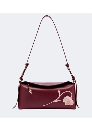 Erdem Bloom East West Medium leather shoulder bag