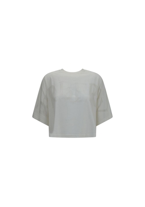 Burberry White Cotton T-Shirt - M