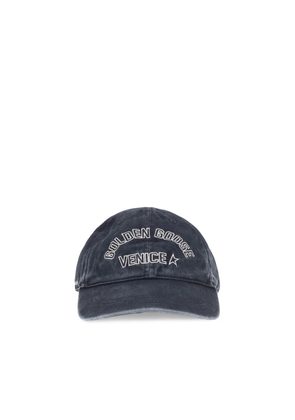 Golden Goose Blue Cotton Cap (Baseball Hat) - UNI