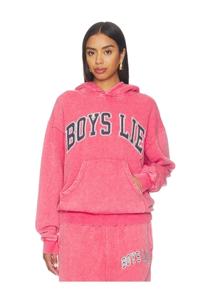 Boys Lie Game Changer Racer Hoodie in Red. Size XS/S. Also in M/L, XL/XXL.