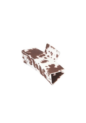 Casa Clara Lara Hair Clip in Brown.