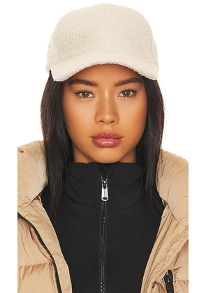 Hat Attack Sherpa Cap in Cream.