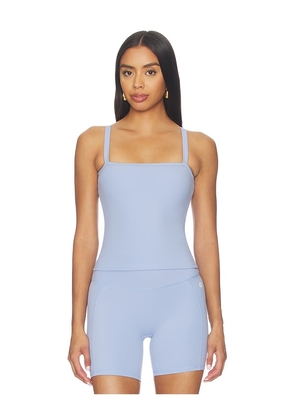 Astoria Essential Sports Crop Top in Baby Blue. Size XS. Also in S, M, L, XL.