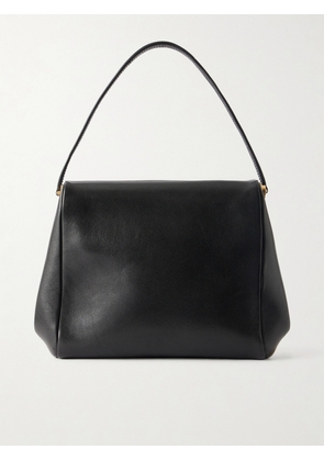 Calvin Klein Collection - Tina Small Leather Shoulder Bag - Black - One size