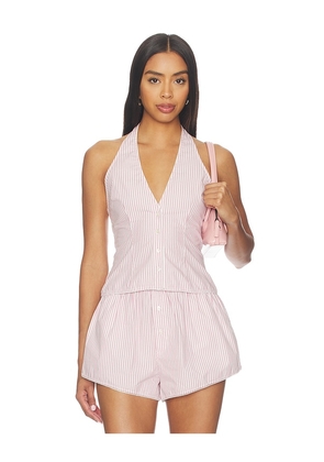 Lovers and Friends Peyton Top in Pink. Size XXS. Also in XS, S, M, L.