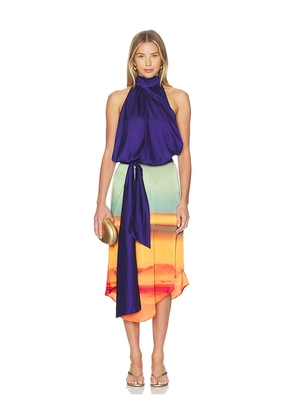 Mirae Talia Dress in Multi. Size 34/2. Also in 36/4, 38/6.