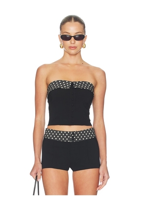 Tiger Mist Kittie 2.0 Bustier in Black. Size XS. Also in L, M, S.