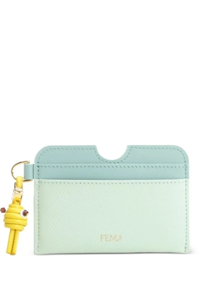 FENDI FF Diamonds fish-charm card holder - Green