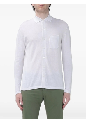 BROOKSFIELD button-up chest-pocket cardigan - White