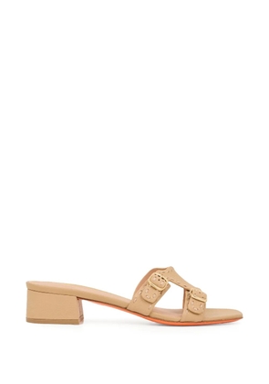 Santoni Didi buckle-fastening sandals - Neutrals