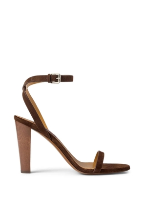 Ralph Lauren Collection Graison strappy suede sandals - Brown