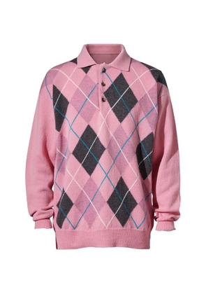 JW Anderson x Pringle of Scotland polo shirt - Pink