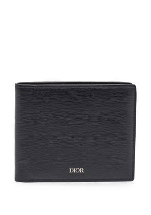 Christian Dior Pre-Owned 2019 logo-detail leather wallet - Black