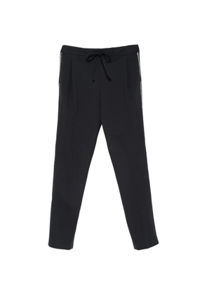 Fabiana Filippi side-stripe trousers - Blue