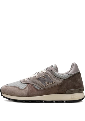 New Balance x Auralee 475 suede sneakers - Brown