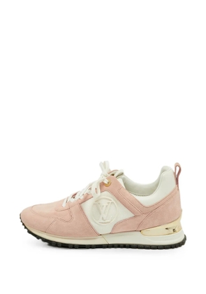 Louis Vuitton Pre-Owned Run Away lace-up sneakers - Pink
