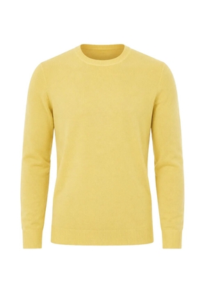 Malo crew-neck long-sleeve sweater - Yellow