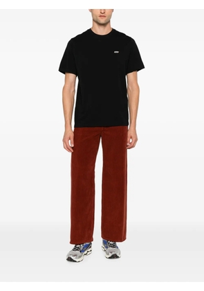 Autry logo-print short-sleeved T-shirt - Black