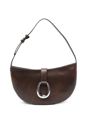 STAUD Harlow leather shoulder bag - Brown