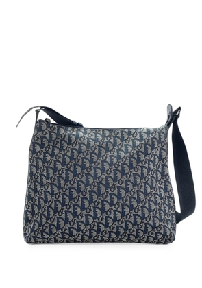 Christian Dior Pre-Owned Trotter Oblique monogram pattern shoulder bag - Blue