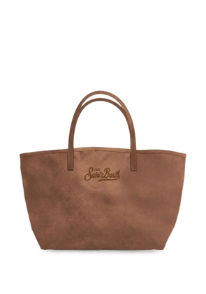MC2 Saint Barth City suede bag - Brown