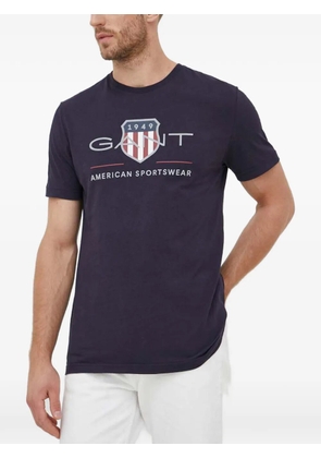 Gant logo T-shirt - Blue