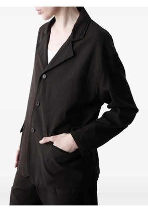 Lebor Gabala oversized notched-lapel blazer - Brown