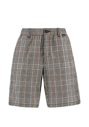 Barbour International Fife checked shorts - Neutrals