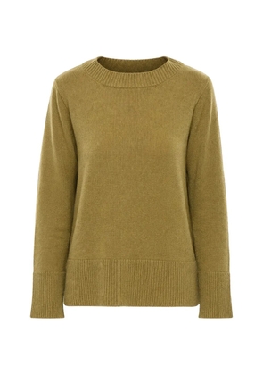 Malo crew-neck long-sleeve sweater - Green