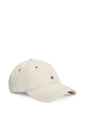 Tommy Hilfiger logo-embroidered cap - Neutrals