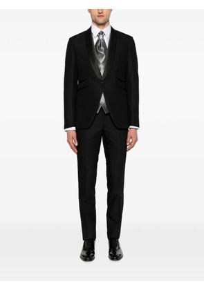 Carlo Pignatelli shawl-lapel single-breasted four-piece suit - Black