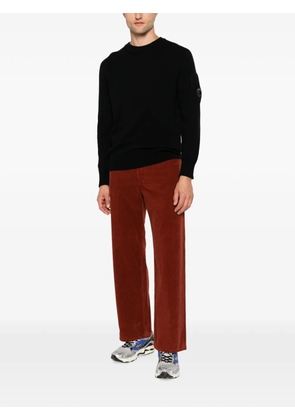 C.P. Company Lens-detail crew-neck sweater - Black