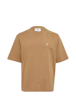 AMI Paris Ami de Coeur T-shirt - Brown