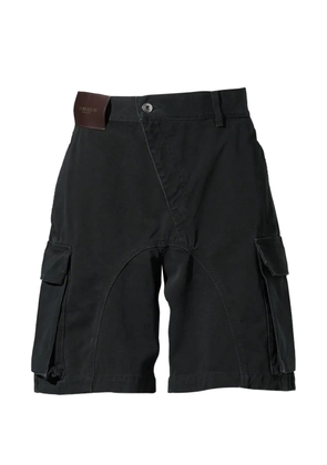 JW Anderson patch-pocket cargo shorts - Black