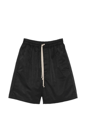 Rick Owens drawstring-waist drop-crotch shorts - Black
