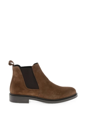 Amedeo Testoni suede Chelsea boots - Brown