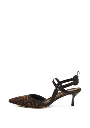Fendi Pre-Owned Colibri Zucca pumps - Black