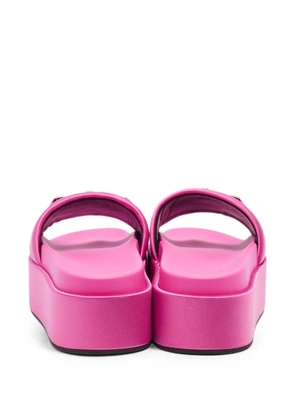 Versace Pre-Owned Biggie platform sandals - Pink