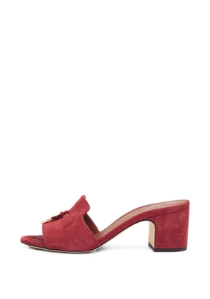 Loro Piana Pre-Owned Summer Charms Walk suede sandals - Red