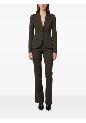 Gucci Pre-Owned pinstripe tailored suit - Brown